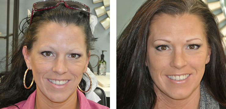 Before and After - Eyebrows